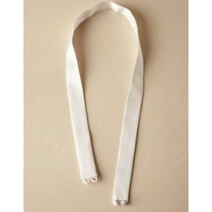 BHLDN ivory wedding sash/belt